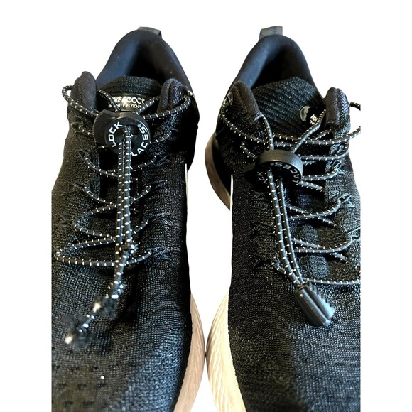 Nike React Infinity Run Flynit Mens Black White CT2357-002 Running Shoes Sz 8 - Picture 9 of 12